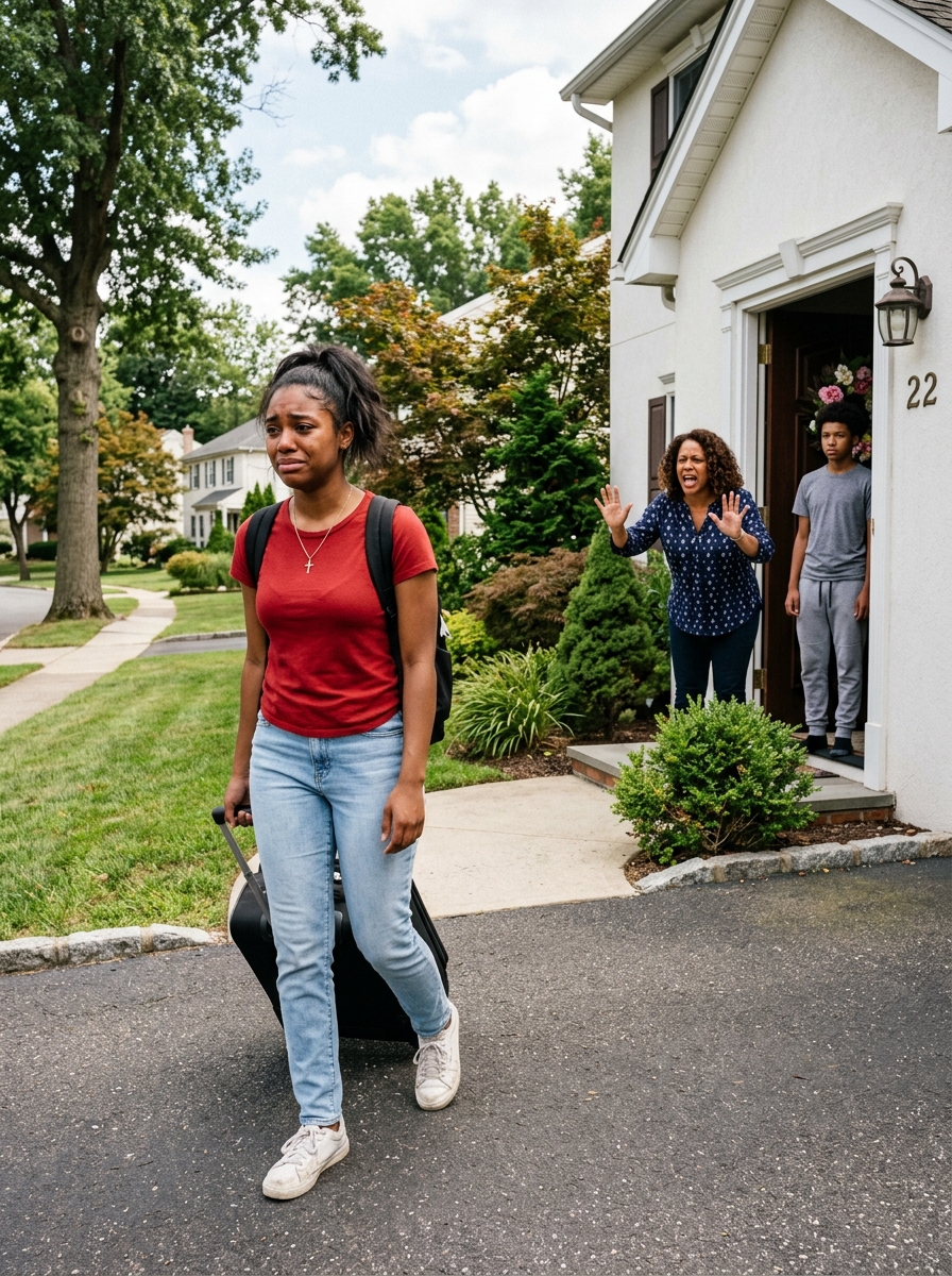 For years, I sent my brother $5,000 each month, believing I was helping family. On my birthday, he called me worthless—said I’d never survive without him. When I finally defended myself, my mother physically shoved me out of the house, shouting that I was garbage and banned forever. I walked away quietly. A few days later… they were on my doorstep, shaking, begging for mercy.
