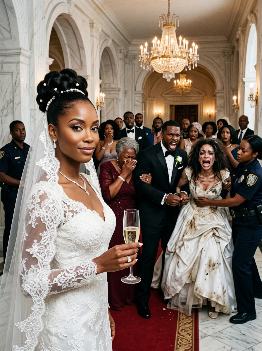My sister stole my wealthy fiancé, claiming I was never “high-class” enough for him. 4 months later, she arrived at my wedding on his arm, smirking. “You traded a millionaire for a pathetic restaurant waiter, Grace. You’re a loser.” 200 guests laughed