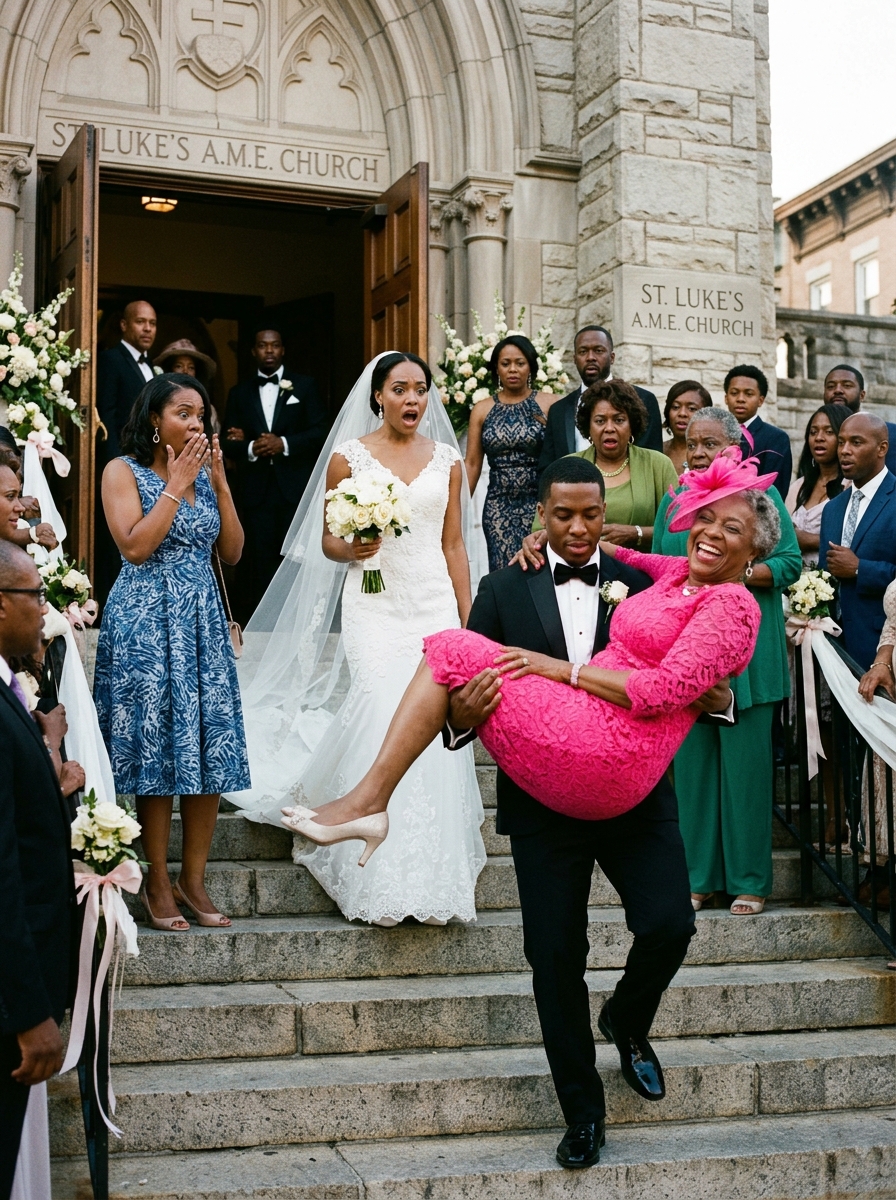 As We Left the Church After Our Wedding Ceremony, My Husband Carried His Mother Instead of Me Because 'She Wanted to Experience It Too' – What My Mom Did Next Shocked Everyone