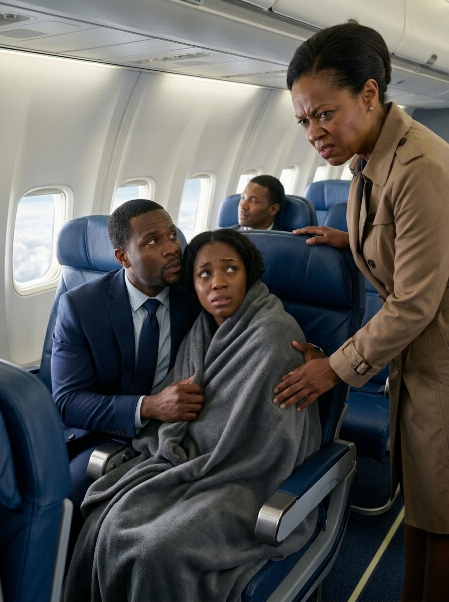 I discovered my husband in first class with his young assistant halfway through our flight, and when he leaned close and whispered, “Don’t make a scene,” I realized he didn’t want to save our marriage — he wanted to save his reputation. So I decided to take absolutely everything from him