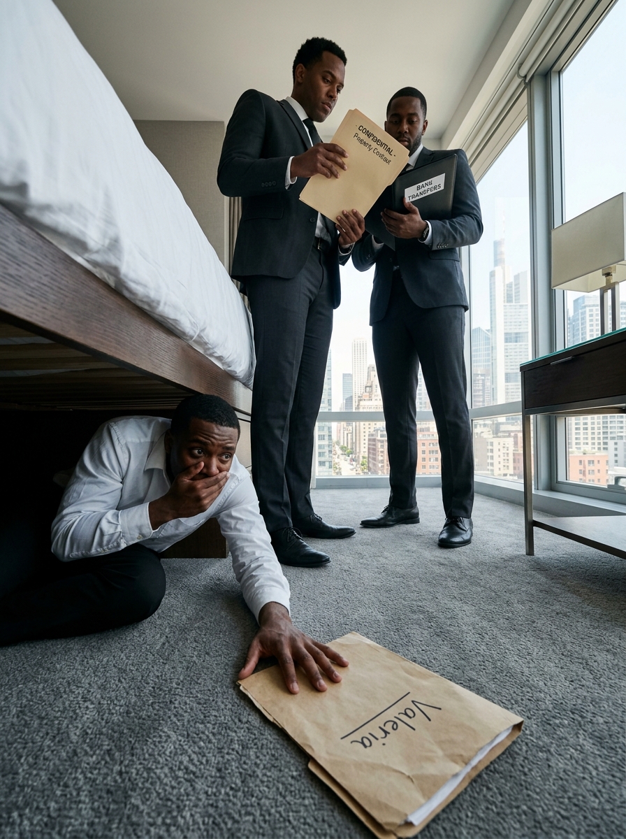 The Groom Hid Under the Hotel Bed the Night Before His Wedding as a Joke… Then Heard His Brothers Say, “After He Signs, Everything Will Be Ours.”