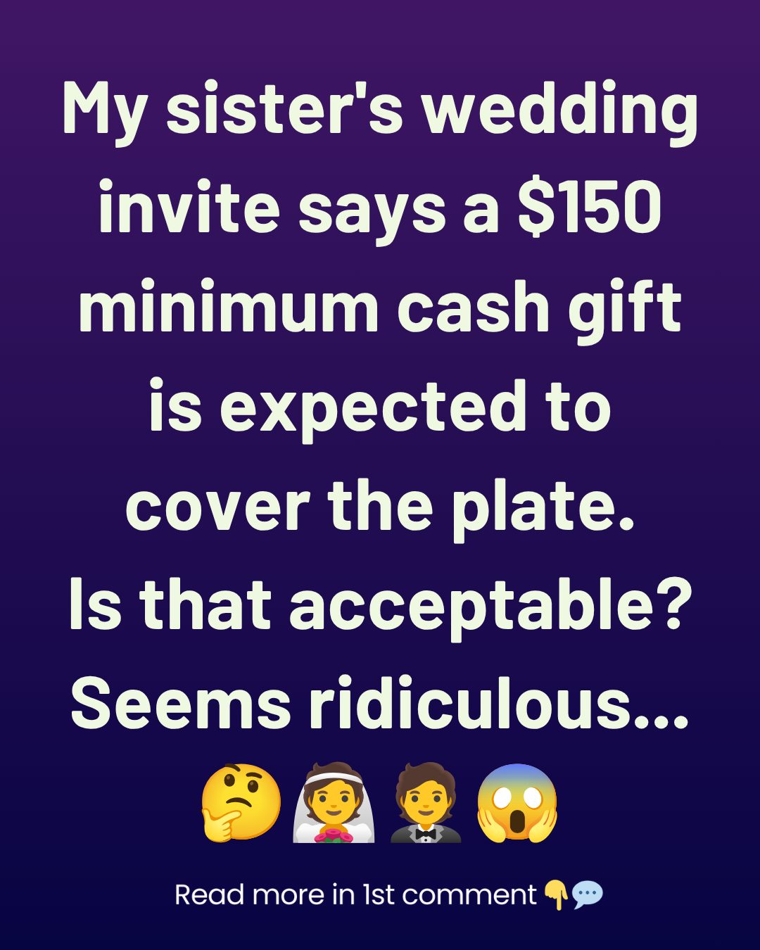 Is It Rude to Ask Wedding Guests for a Minimum Cash Gift? The Debate Dividing Modern Weddings