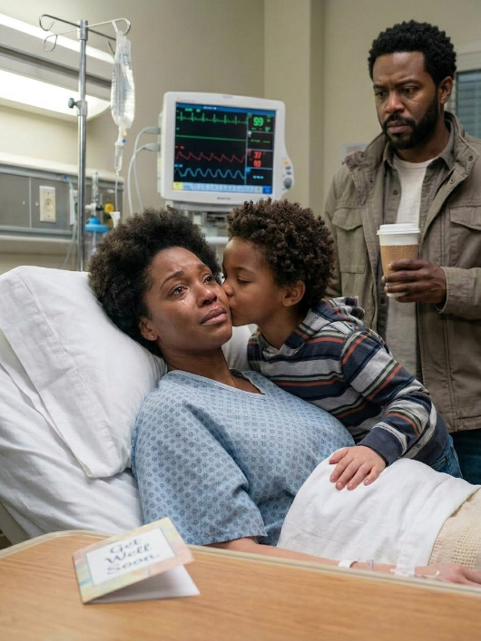 I woke up from the coma and heard my son whisper, “Don’t open your eyes”… my husband and my own sister were waiting for me to d!e so they could take everything.