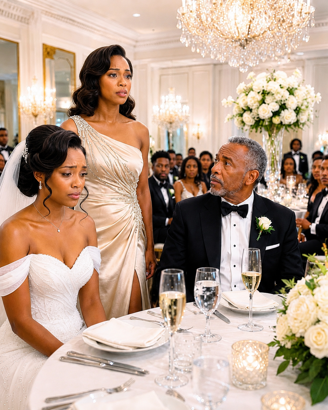 Raised my little sister alone after our parents disappeared from our lives, and at her wedding, her father-in-law looked me up and down and said, “So you’re the charity case who raised the bride?”