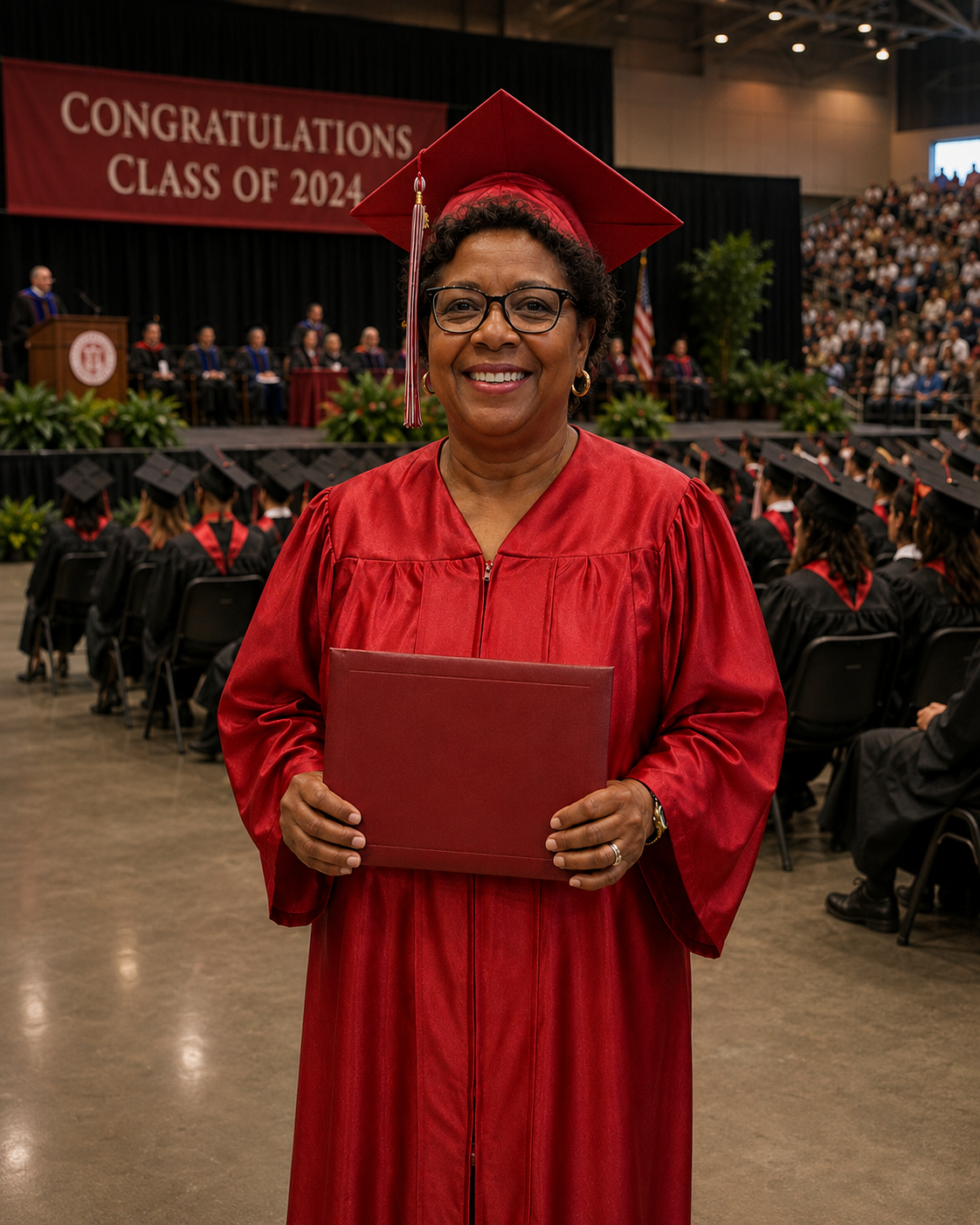 My Family Didn’t Come to My College Graduation Because They Were Embarrassed by My Age – Then a Professor Brought Me Onto the Stage and What He Did Made My Knees Tremble