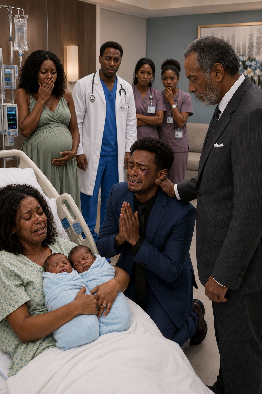 While I was visiting my premature twins in the hospital, my husband unexpectedly asked for a divorce and told me our life together was already over. He believed I had lost everything, never imagining one phone call would change the rest of the day…