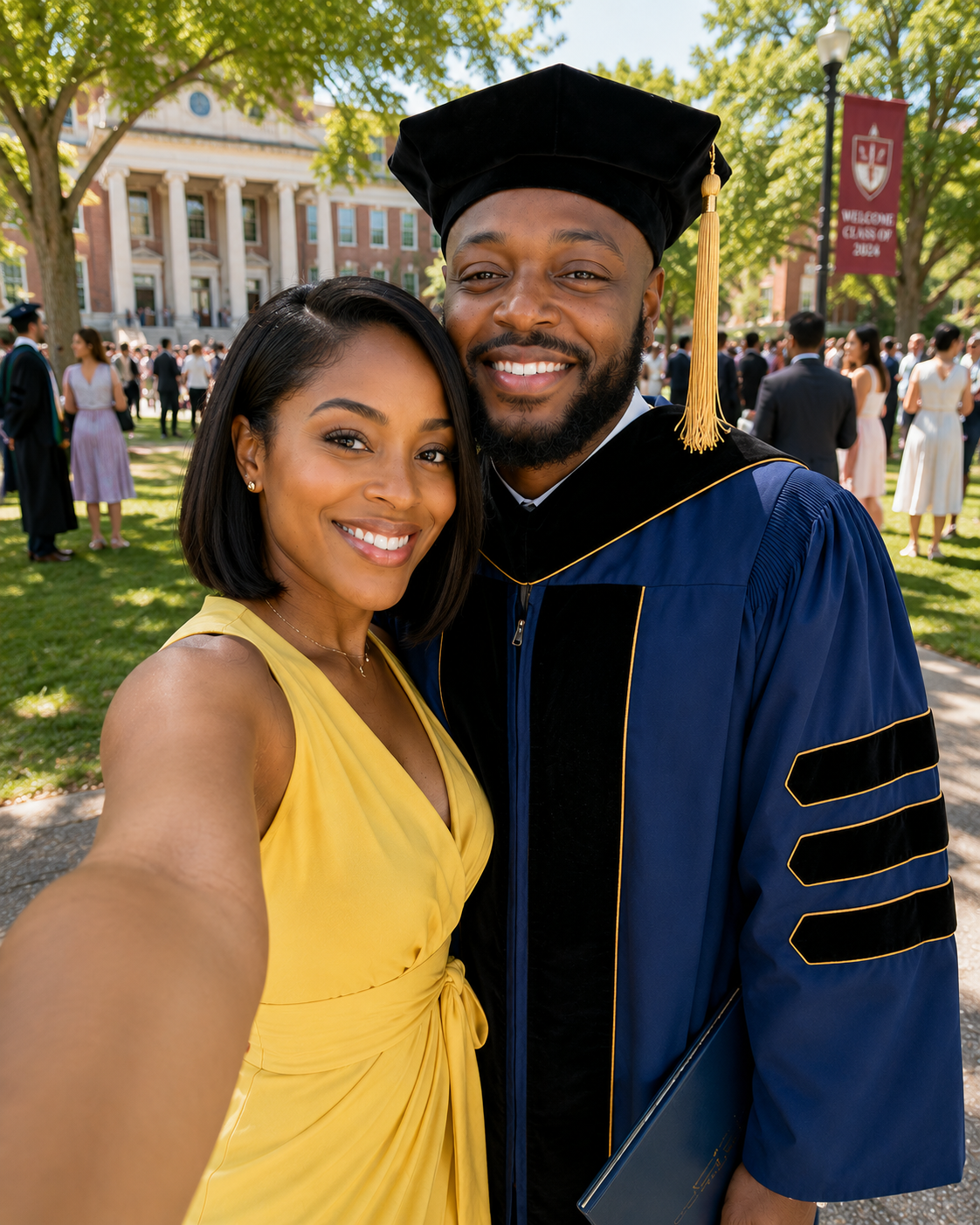 I WORKED TWO JOBS SO MY HUSBAND COULD BECOME A DOCTOR — BUT AT HIS GRADUATION, HE HANDED ME DIVORCE PAPERS. THEN ONE OF HIS CLASSMATES STOPPED ME AND WHISPERED, “DON’T LEAVE YET… YOU NEED TO KNOW THE TRUTH.”