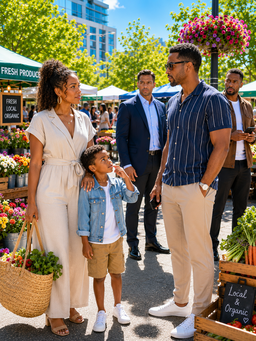For Four Years, I Hid My Son From The Most Dangerous Man I Had Ever Loved. Then We Met Him At A Farmers’ Market, And My Little Boy Looked Between Us Before Asking, “Mommy, Why Does He Look Like Me?” Seconds Later, The Man’s Security Team Warned Him That Someone Else Already Knew About The Child.