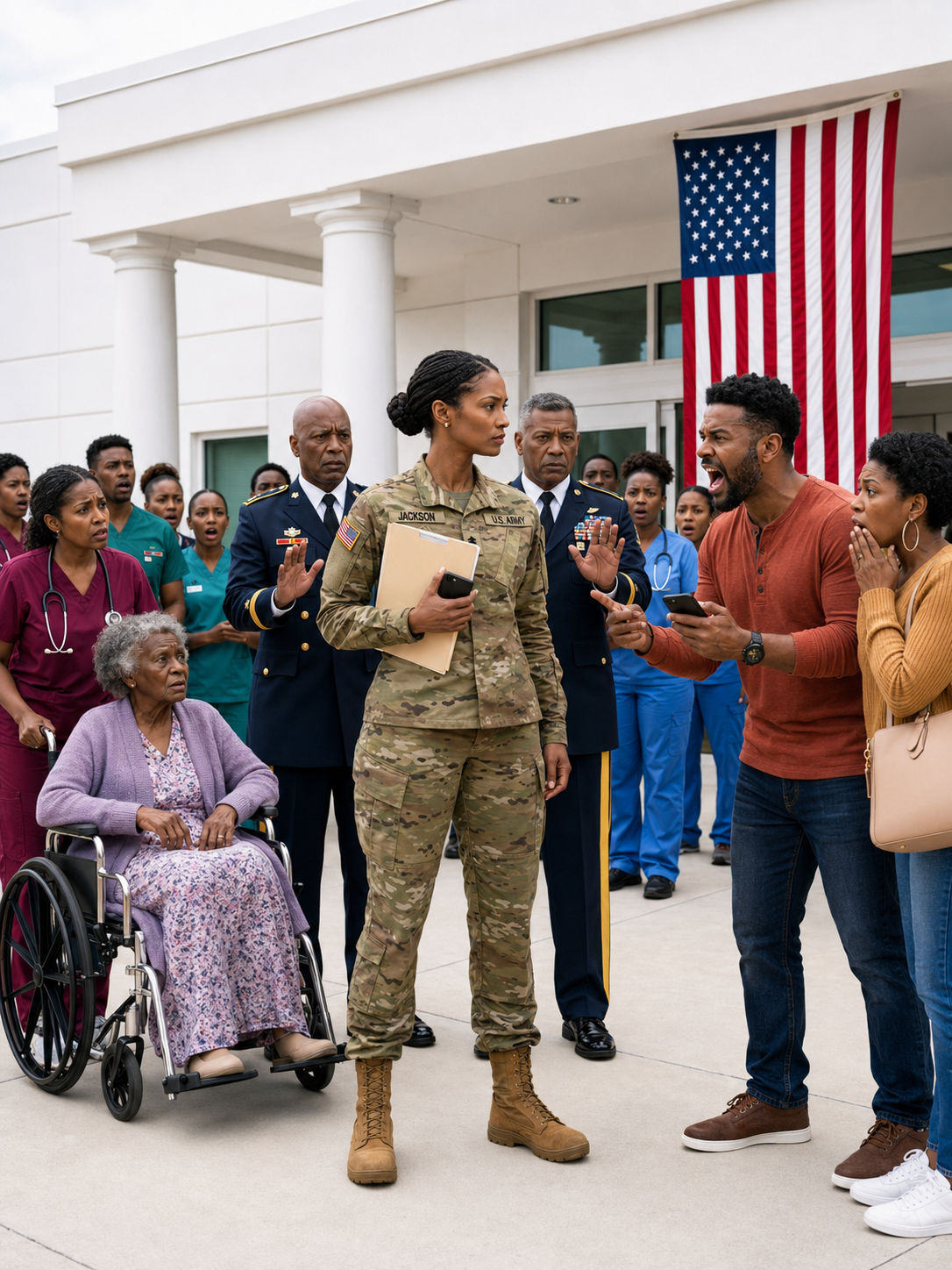 While stuck on my military base, I got word that my 82-year-old mother needed an emergency ride to the hospital. I immediately video-called my husband for help, only to see another woman wrapped in his arms. He looked me dead in the eye and said, “That’s not my problem. Figure it out.” I calmly replied, “Okay.” The very next day, he tried calling me 38 times.