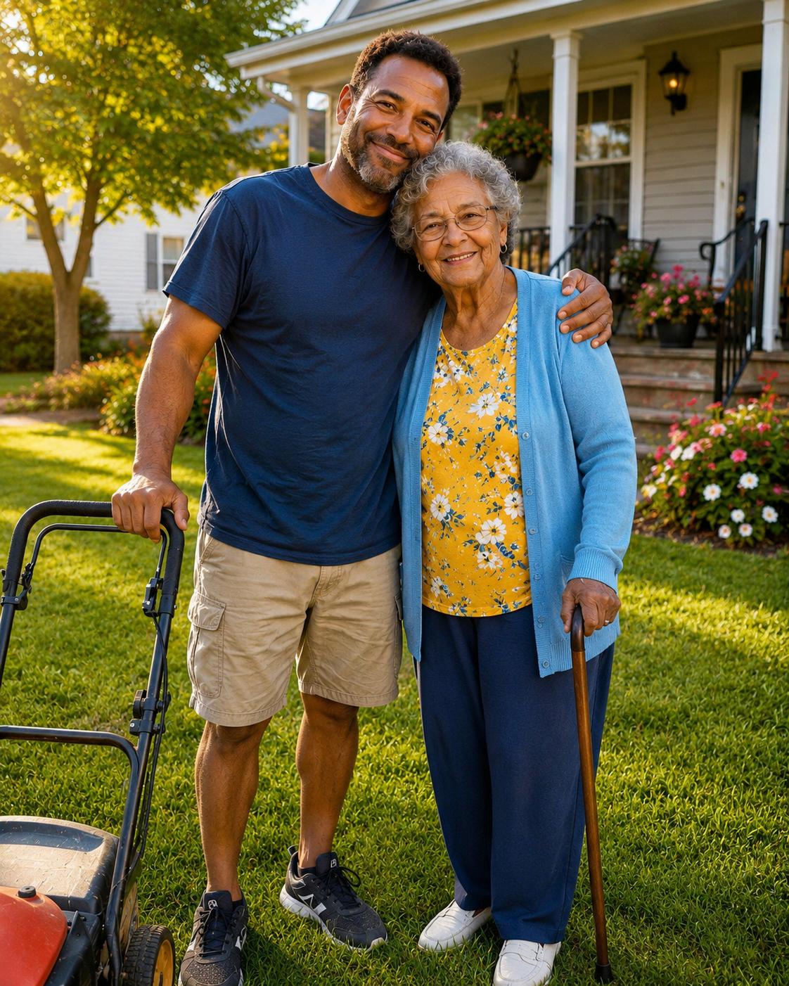 For 8 Years, I Mowed My Elderly Neighbor's Lawn – After Her Funeral, Her Attorney Handed Me a Sealed Envelope and Said, 'She Knew This Belonged to You'