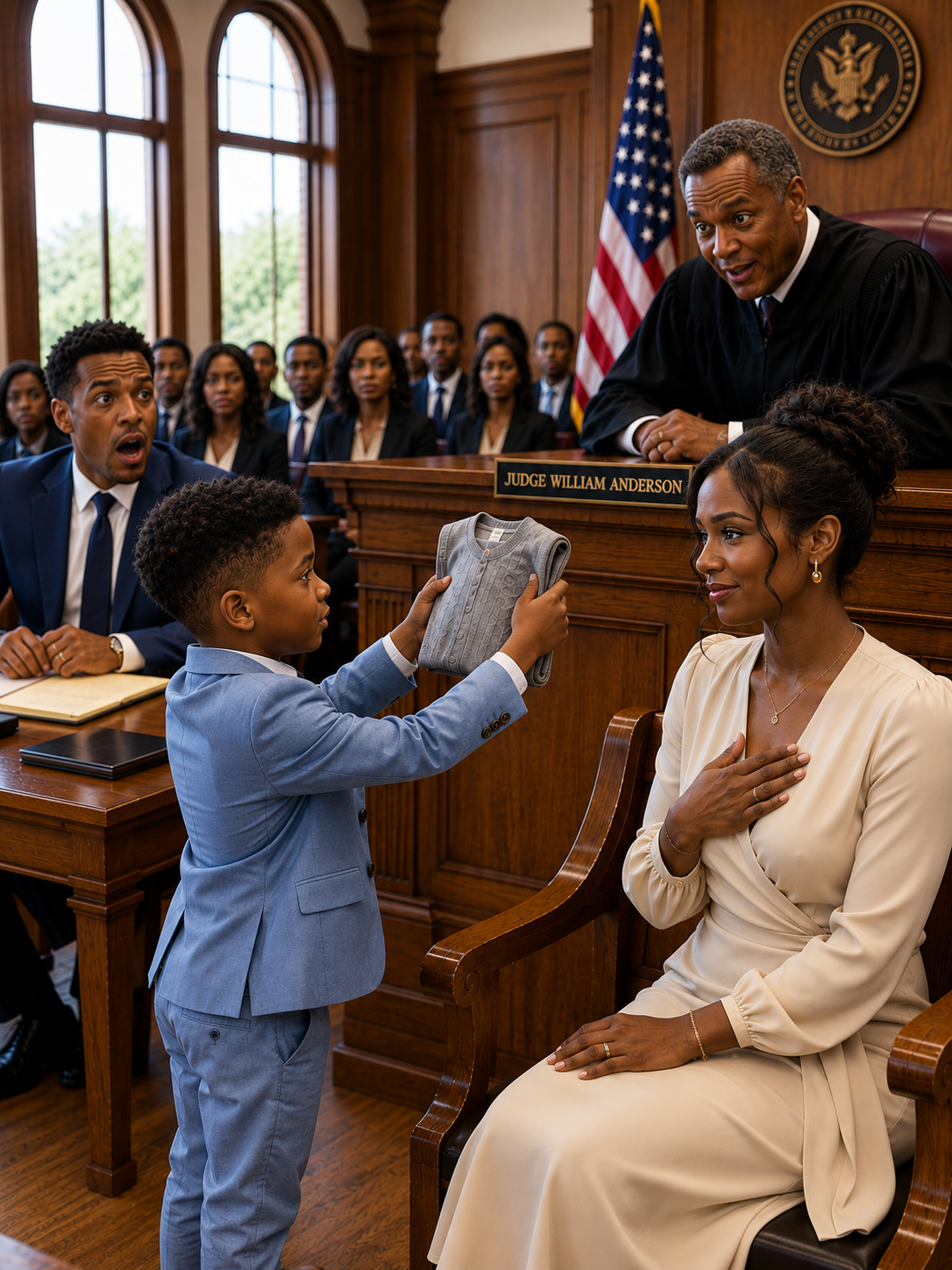 My Ex-Husband’s Lawyer Held Up My Son’s Worn Shirt To Prove I Was An Unfit Mother—But My Eight-Year-Old Opened The Shirt, Revealed The Hidden Words He Had Secretly Written, Exposed His Father’s Biggest Lie, And Turned The Custody Hearing Into A Verdict No One Saw Coming