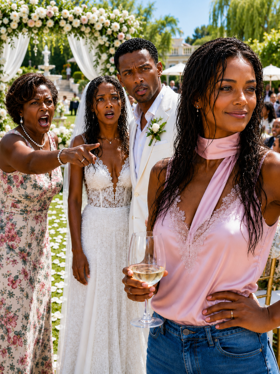 I Returned From a Business Trip to Find a Wedding Being Held in the Garden of My Own House. My Mother-in-Law Slammed the Gate in My Face and Said, “Today My Son Is Marrying a Real Woman.” I Didn’t Argue