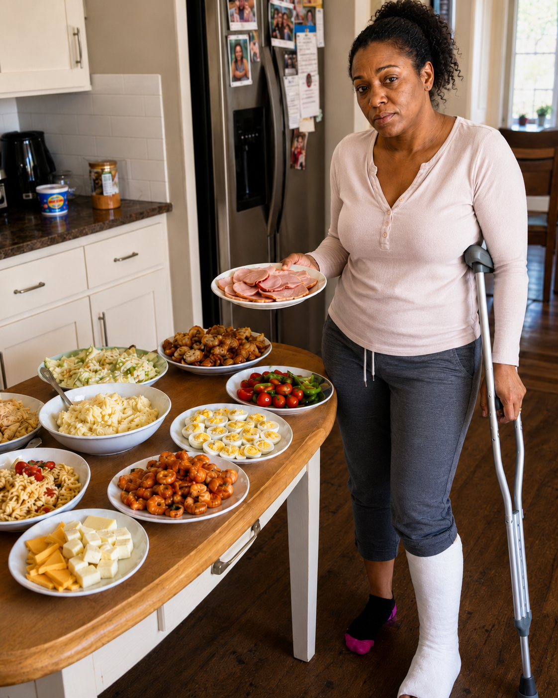 My Husband Made Me Host His 40th Birthday Party While I Had a Broken Leg – Then His Mother Walked in and Made Him Regret It