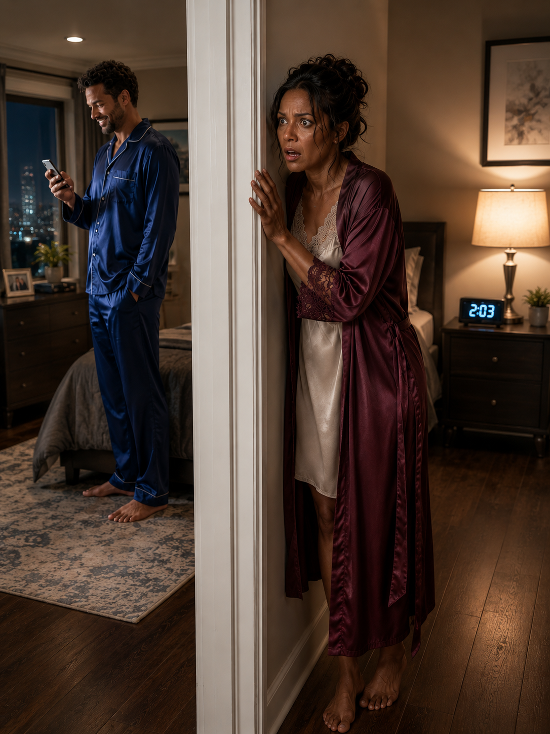 I woke up at 2 a.m. and heard my husband say, “She has no idea”; hours later I found a hidden box, a changed will, and proof that he had been erasing me from his own life for years.