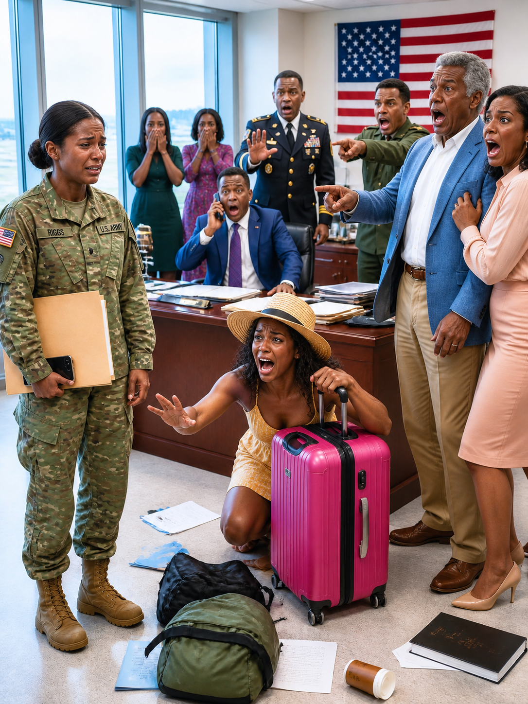 While I was deployed in Texas, my stepfather called me to brag. “I’ve sold your father’s cabin to pay off our debts—and fund Emily’s trip to Hawaii!” he laughed. I didn’t lose my cool; I just calmly said, “Thanks for the update.” He thought I was completely helpless. But the smirk wiped off his face a moment later when his own broker screamed over the phone, “W-wait… whose name is on this hidden deed?!”