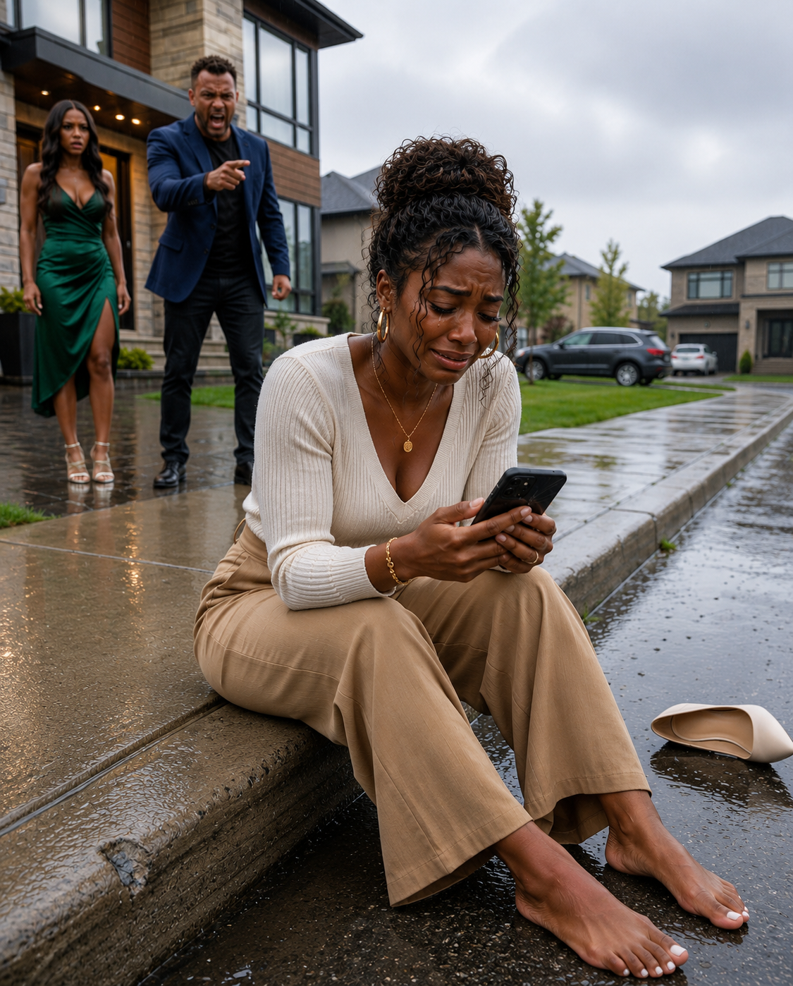 He sla:pped me six times in front of his mistress, threw me out into the rain, and left me broken on the street. I called my father with one request: show him no mercy.