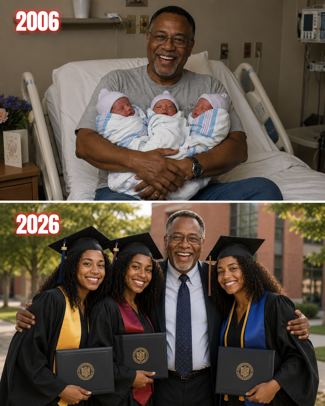 My Daughter Walked Out Right After the Triplets Were Born – 20 Years Later, She Came Back, and What My Granddaughters Did Split Our Lives Into Before and After