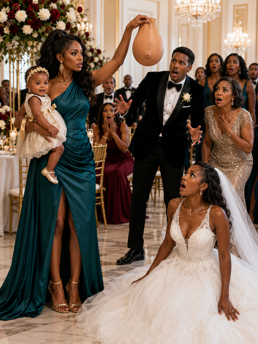 Hours After Our Daughter Was Born, My Husband Placed Divorce Papers Beside Her And Said, “I Need A Son—The Woman I’m Marrying Is Carrying My Heir.” Four Months Later, I Walked Into Their Wedding Holding The Baby He Had Cast Aside And One Sealed Envelope… When He Saw What Was Inside, He Finally Asked The Question He Should Have Asked From The Beginning.