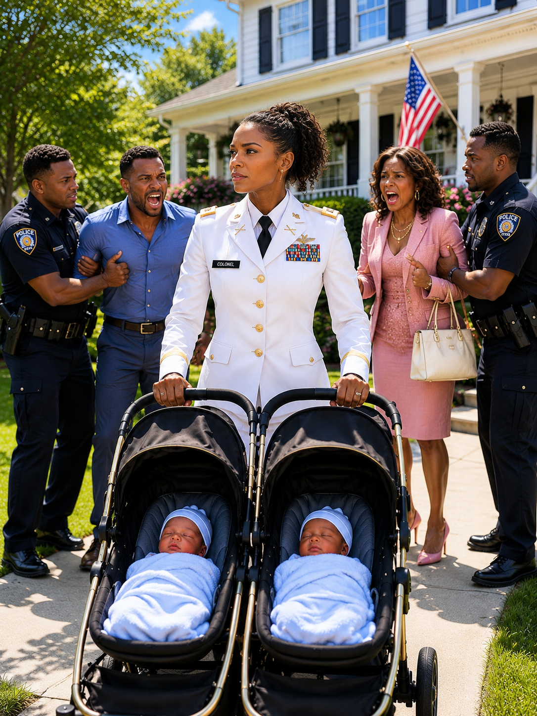 During My Twin Pregnancy, Everyone Praised My Husband’s Mistress For “Saving” His Parents’ Home While I Stayed Silent—Days Later, He Walked Into My Hospital Room With Divorce Papers, Called Me Useless, And Left Without Ever Knowing His Quiet Wife Was A U.S. Army Colonel
