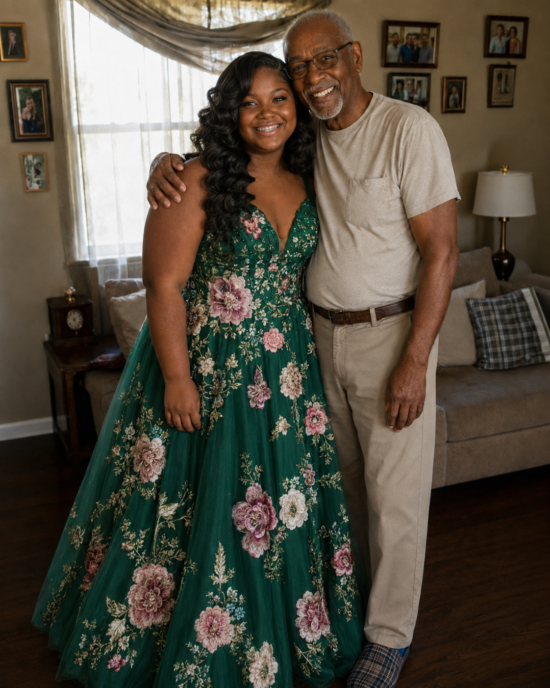 My Grandpa Sewed My Prom Dress 5 Days Before He Passed Away – My Classmates Laughed Until the Most Popular Boy at School Taught Them a Lesson