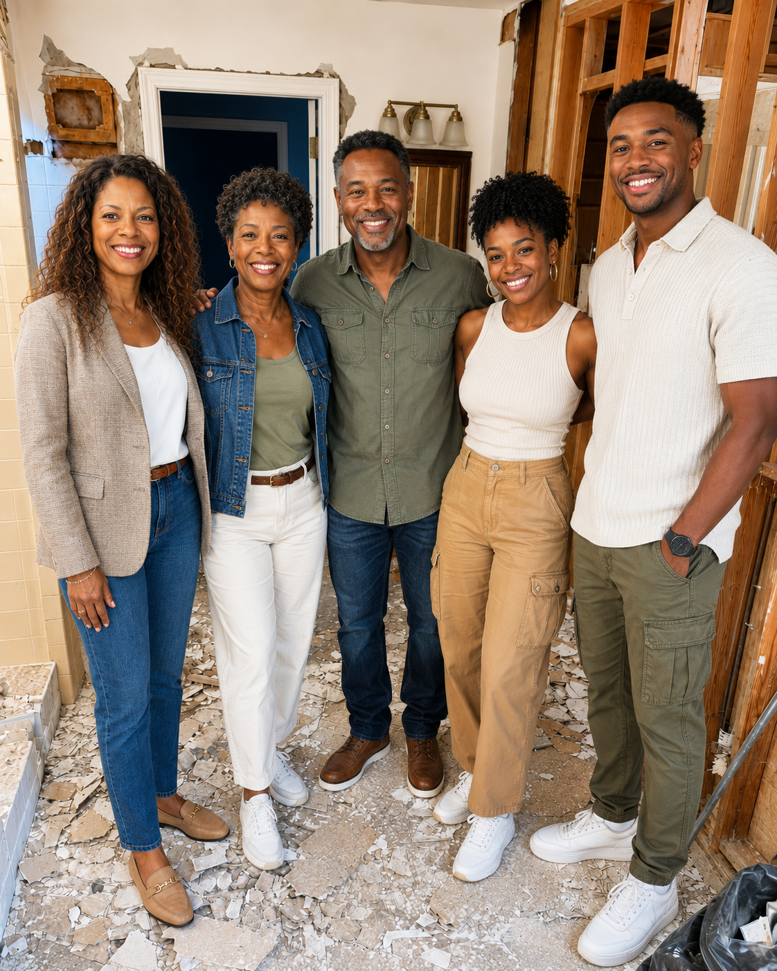 I Returned Early to Find My Sister’s Family Tearing Apart My House, but the Police Surrounded It the Next Day