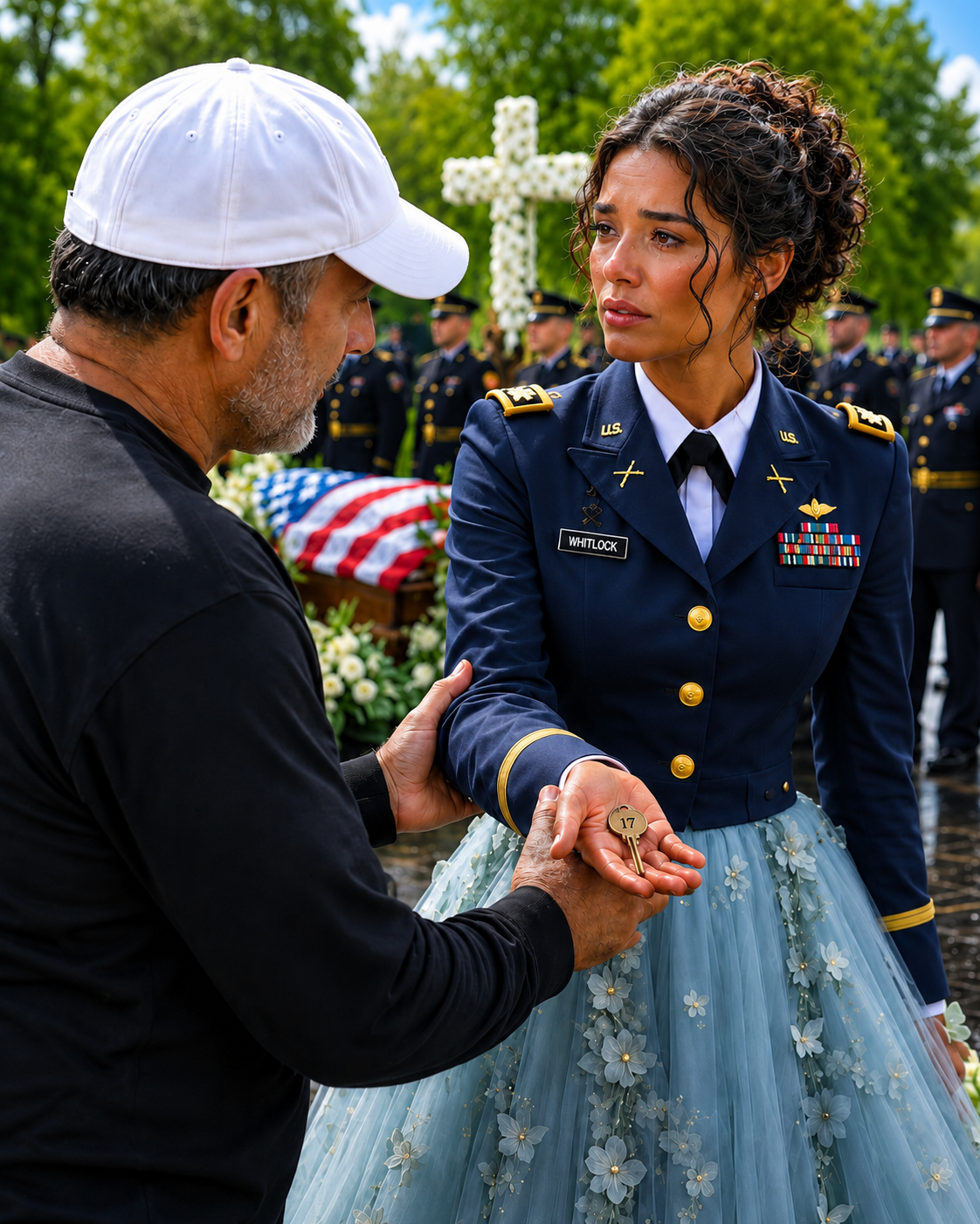 At my father’s funeral, the gravedigger suddenly seized my arm and whispered a revelation that destr0yed everything I thought I knew: “Your father paid me to bu:ry a coffin with no body inside.”