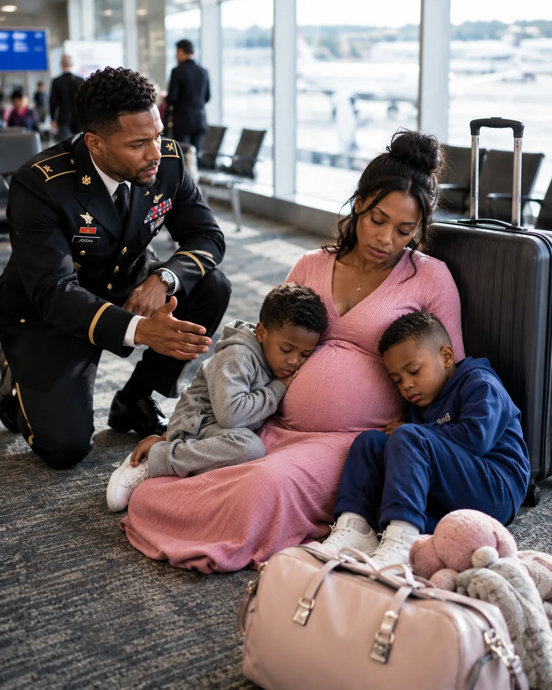 My Flight Was Grounded Before the Biggest Deal of My Career—Then I Saw the Woman Who Vanished Six Years Ago Sitting Beside Two Boys Who Had My Face