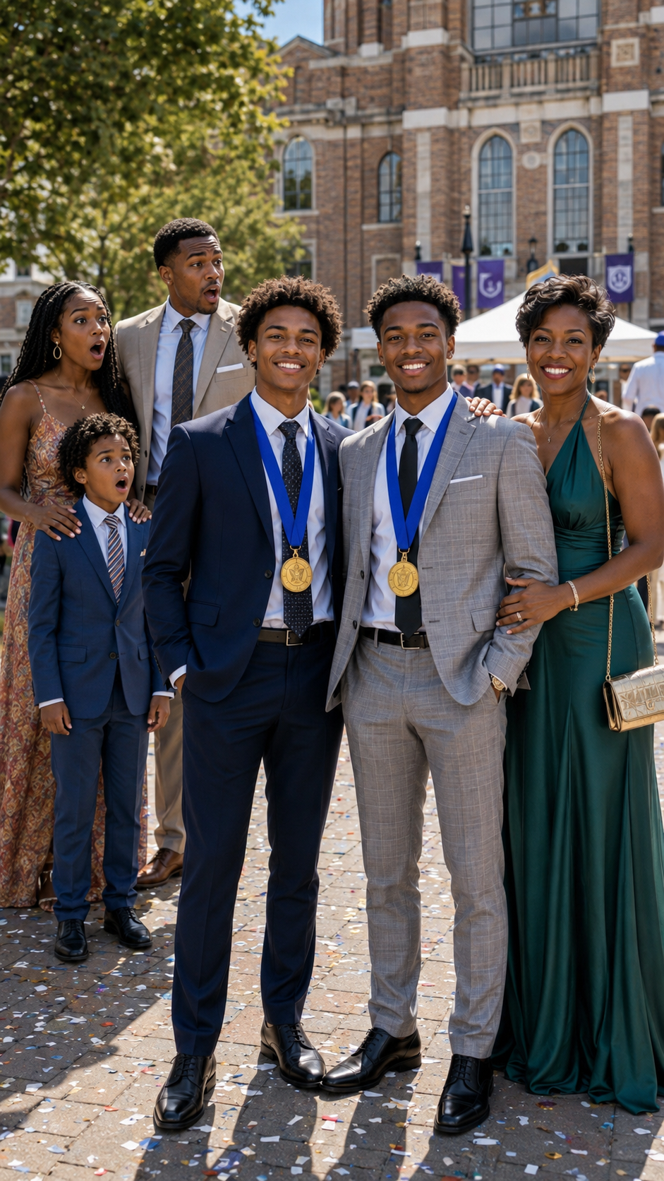 Fourteen Years After My Husband Left Me Pregnant With Twins, He Tried to Have Us Removed From His Son’s National Finals—Then the Announcer Called My Boys’ Names Twice