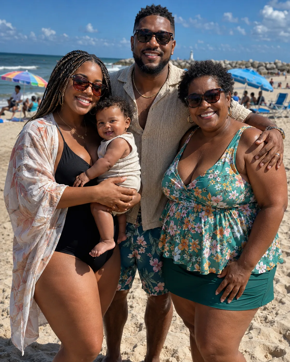 My Mother-in-Law Spent Our Beach Vacation Mocking My Postpartum Body—Then She Stole My Favorite Dress for a Family Livestream and Learned Why I’d Stopped Warning Her