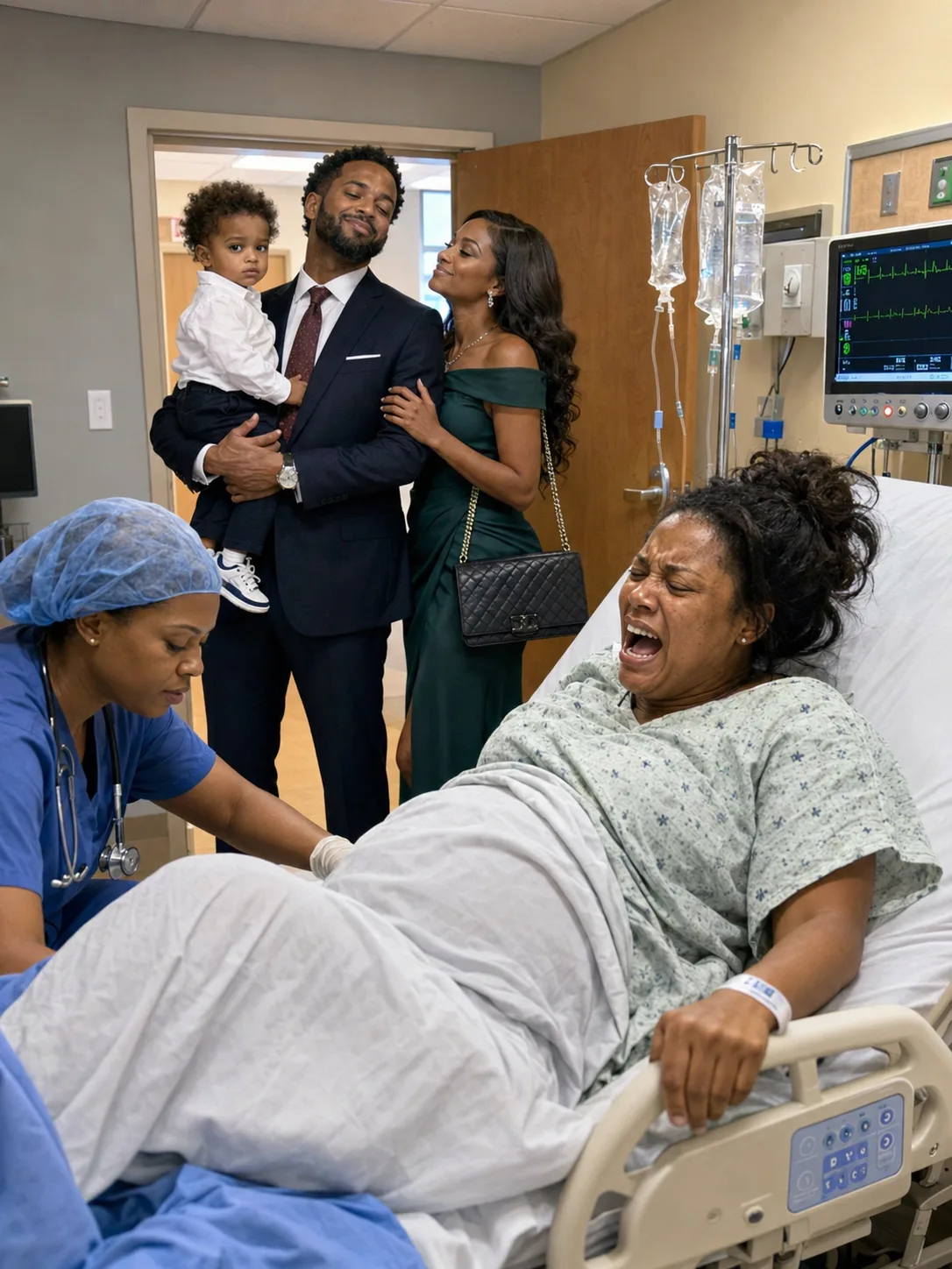 While I Was in Labor, My Husband Introduced Me to the Woman Who Had Given Him a Son—Then Told Me Our Newborn Daughter Would Never Carry His Family Name