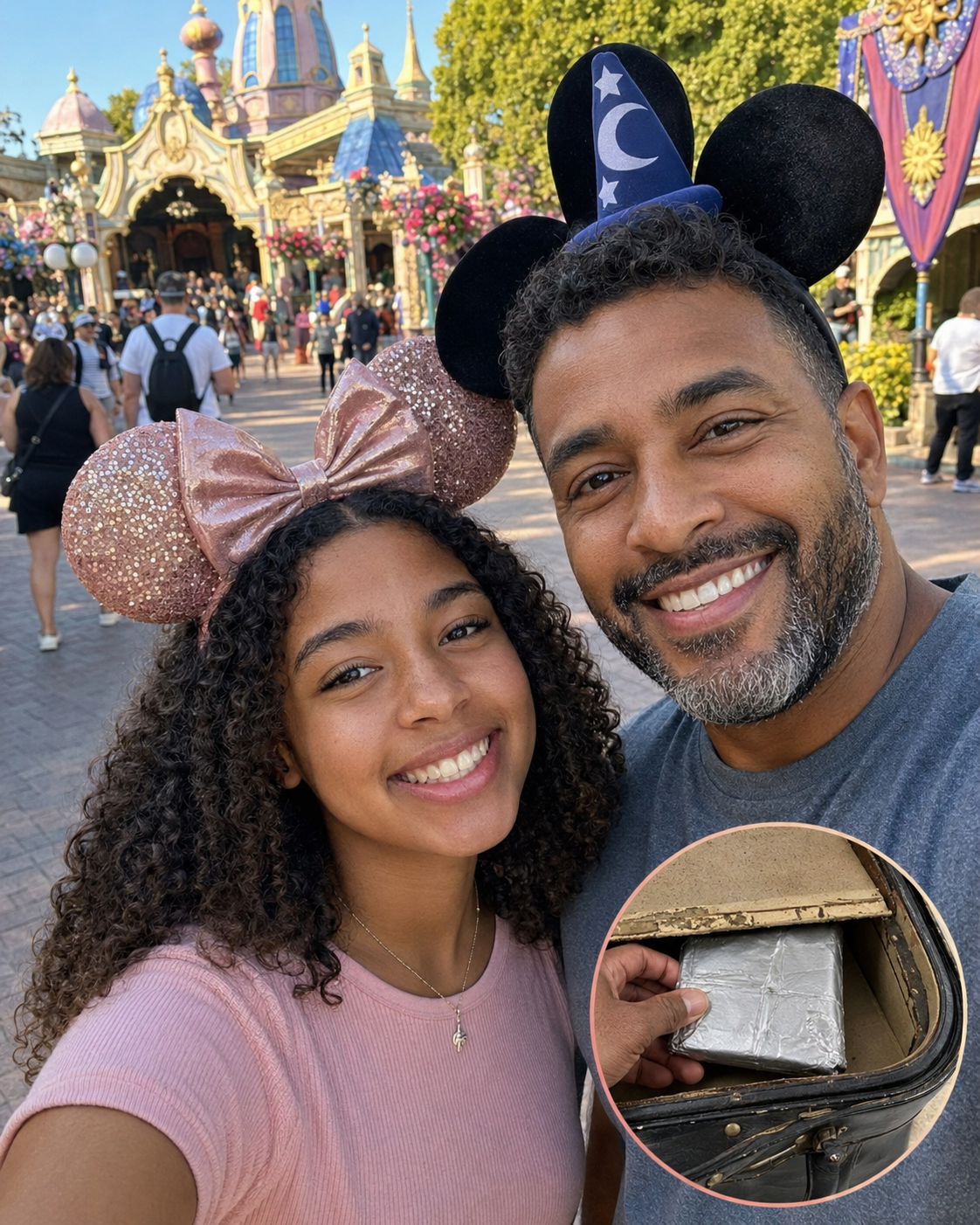Our Teenage Daughter Disappeared During a Disney Trip with My Husband – A Year Later, Airport Security Found Something Sewn Inside His Old Suitcase That Made Me Scream