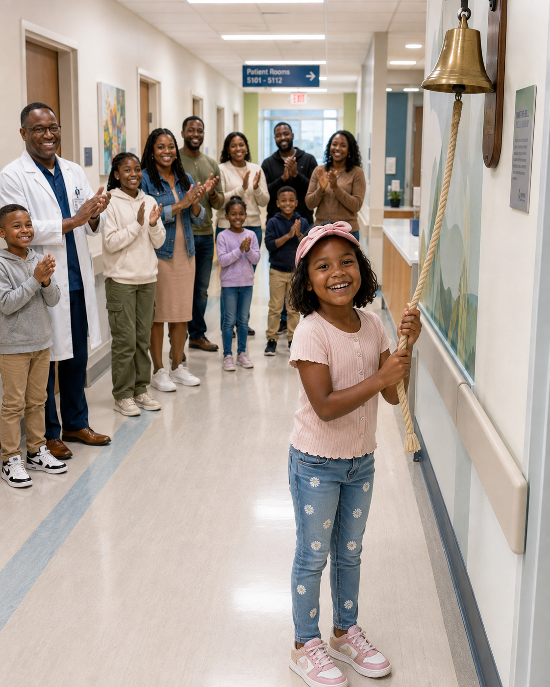 After My Daughter Rang the Cancer-Free Bell, Her Doctor Chased Us to the Exit and Said, “There’s Something We Never Told You”