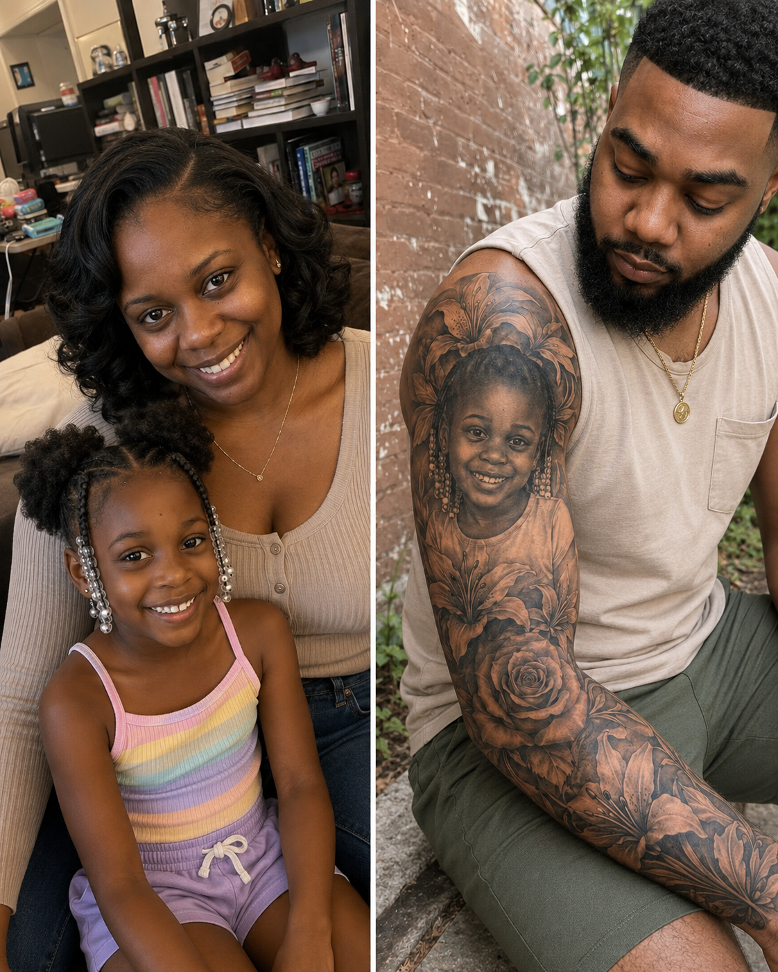 I SPENT 8 YEARS SEARCHING FOR MY MISSING DAUGHTER UNTIL A GUY WALKED INTO MY BAKERY WITH HER FACE TATTOOED ON HIS ARM.