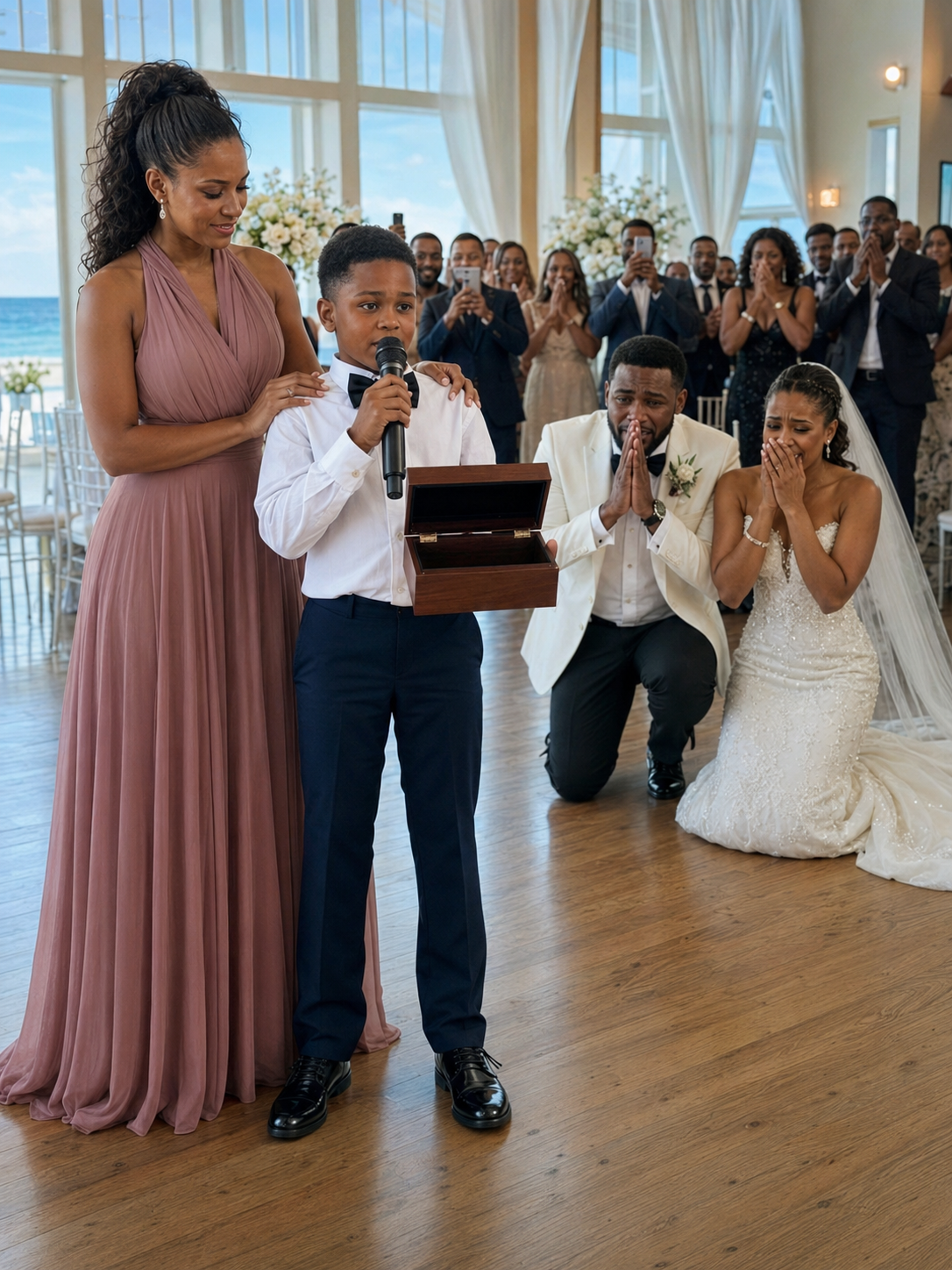My Ex-Husband Invited Me and Our Son to His Luxury Wedding—Then He Mocked Me in His Speech, and Our Son Walked Up With a Black Gift Box