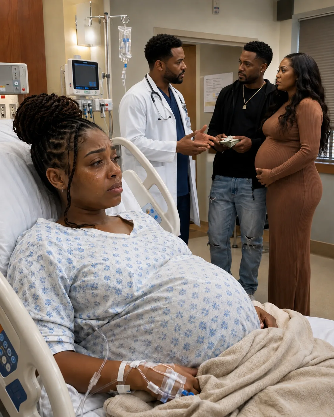 The Night Before I Gave Birth, I Heard My Husband Offer My Doctor a Fortune to Make Sure I Never Came Home—He Thought I Was Sleeping, but I Heard Every Word