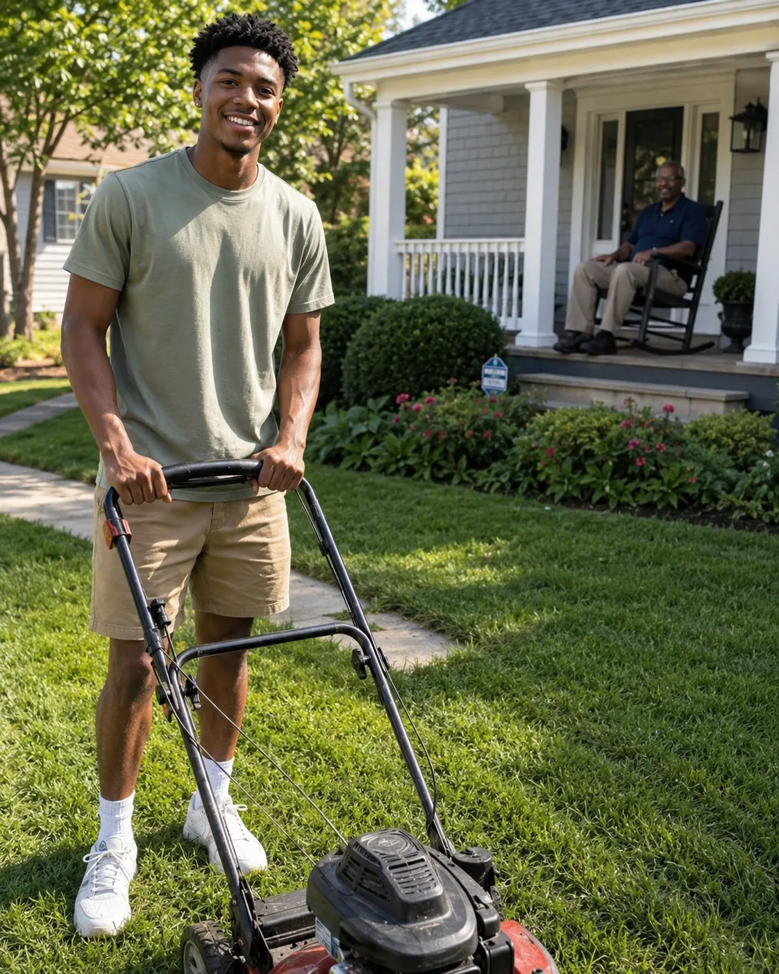 For Four Years, My Son Cut an Old Man’s Grass for Free—At the Funeral, His Attorney Called My Son’s Name