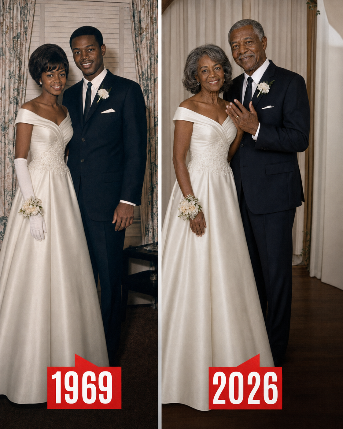 I Saved My Prom Dress for the Soldier Who Never Came Home — 55 Years Later, We Married, and His Wedding-Night Confession Led Me Straight to My Sister’s Door