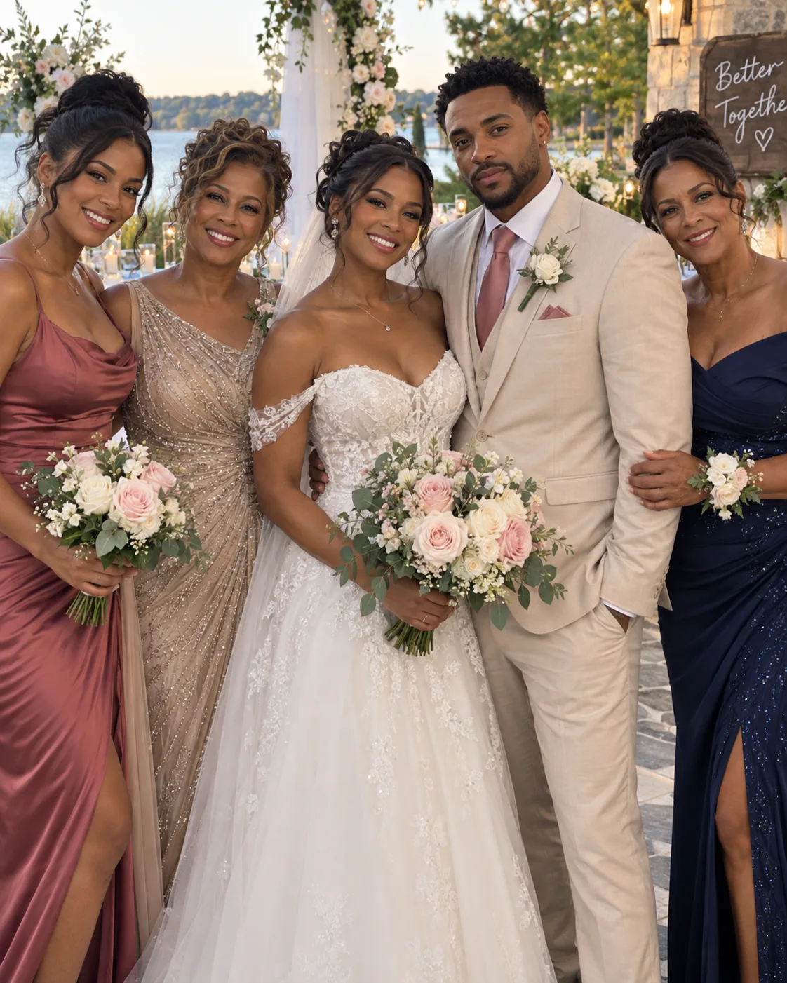 My son's fiancée asked me not to wear blue to their wedding. Then I walked in and saw her mother in a floor-length blue gown — and when I took out the blue pocket square that had belonged to my late husband, her mother took it out of my hands.