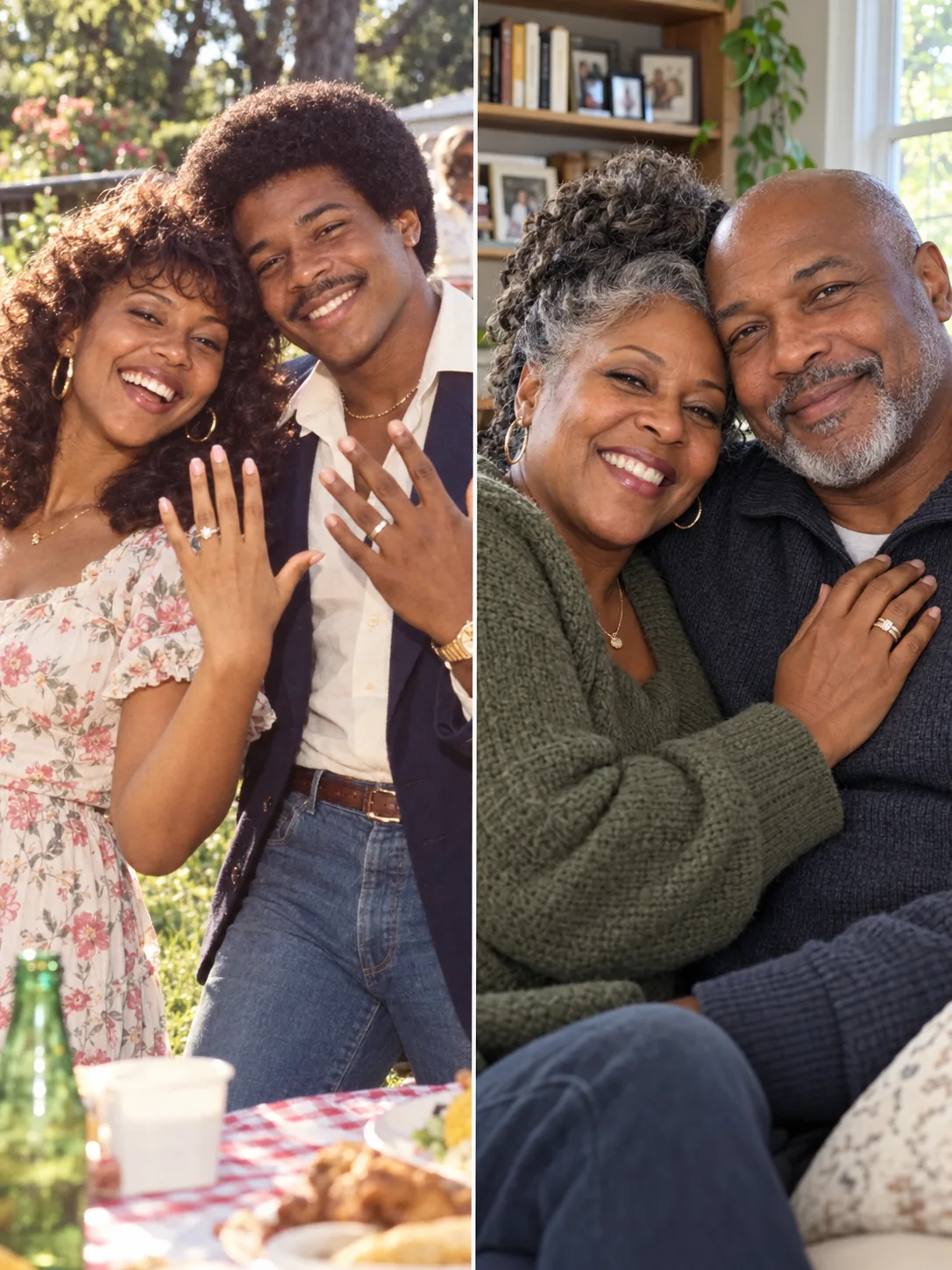 I was nineteen when I promised to wait for him. Fifty-five years later somebody knocked on my door holding out a ring that came out of a vending machine.
