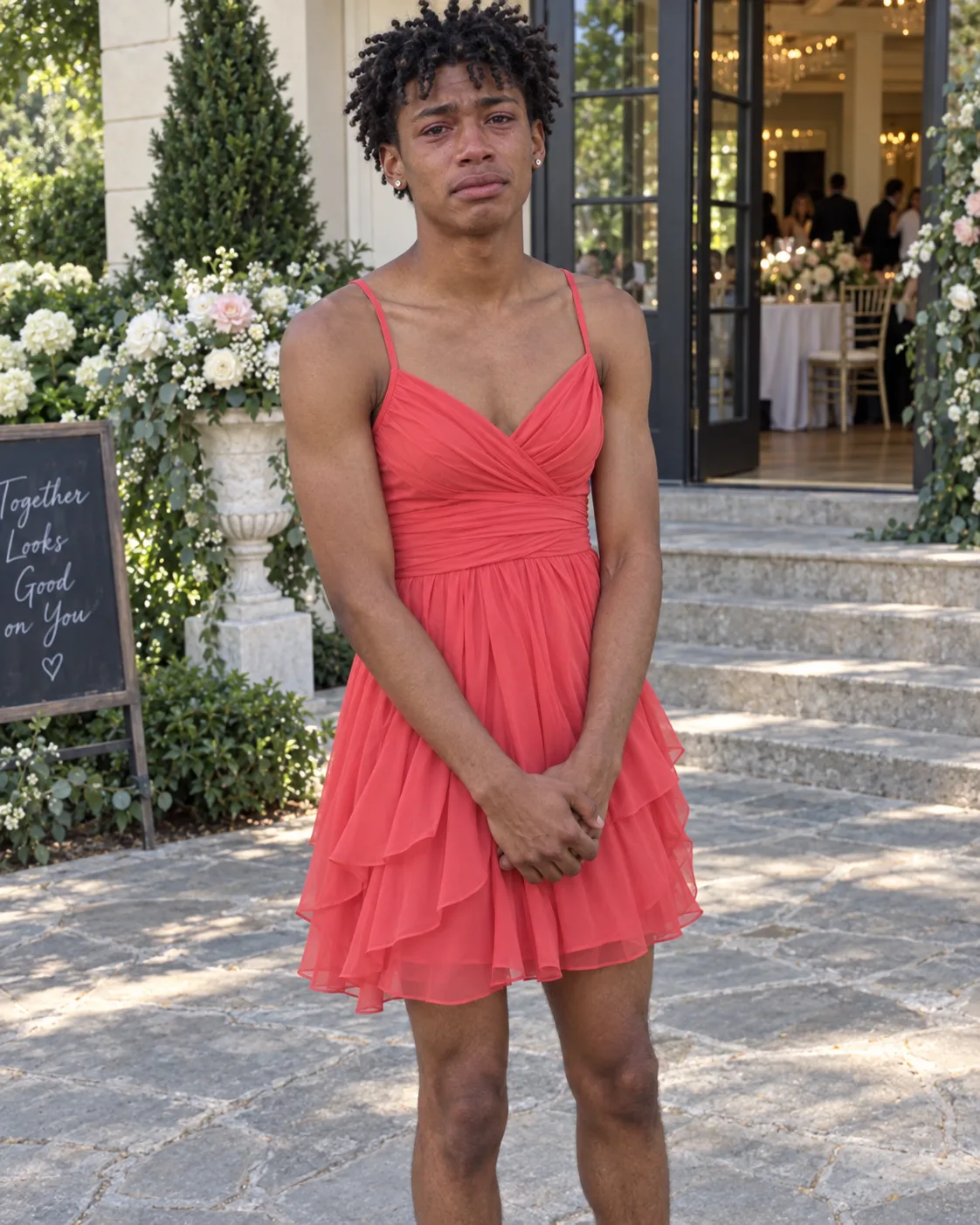 My son turned up to his father's funeral in a woman's pink dress, and would not tell me why in front of anybody. When the chapel had emptied he took something out of the pocket of it, wrapped in tissue paper, and by the time he finished talking I was on my knees on the flagstones.
