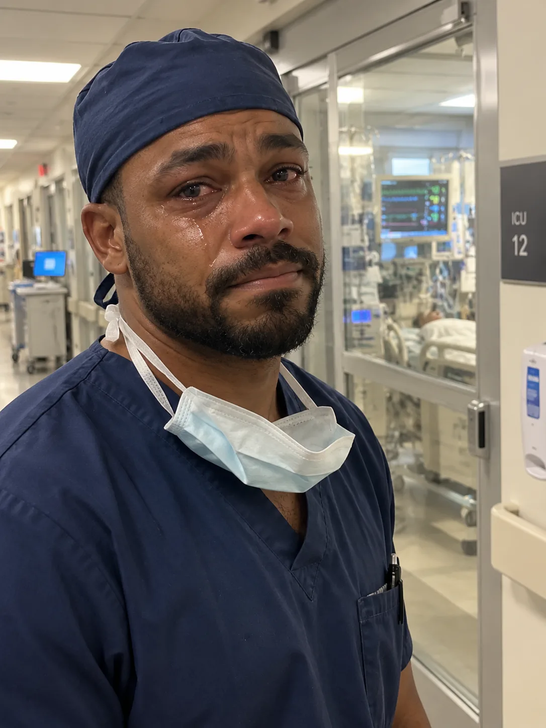 I went to surprise my husband at the hospital with his lunch. His colleague looked at me with tears in his eyes and said: "He hasn't told you anything, has he?"