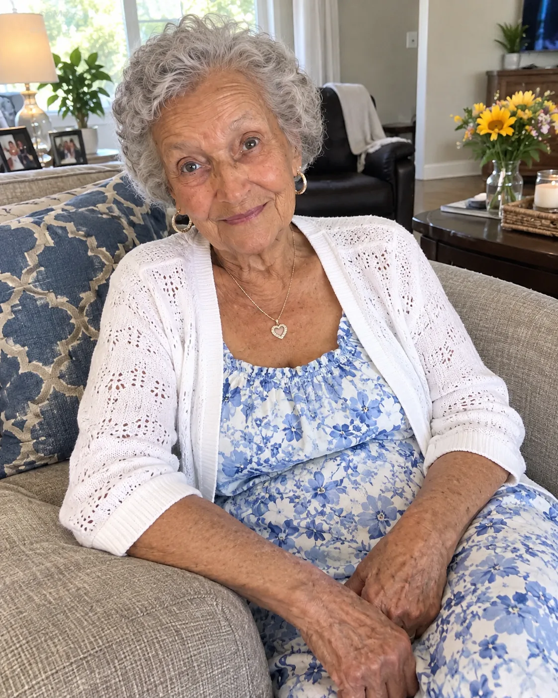 After my husband di:ed I rang my three children one at a time and told all of them the same lie — that I had nowhere to go.