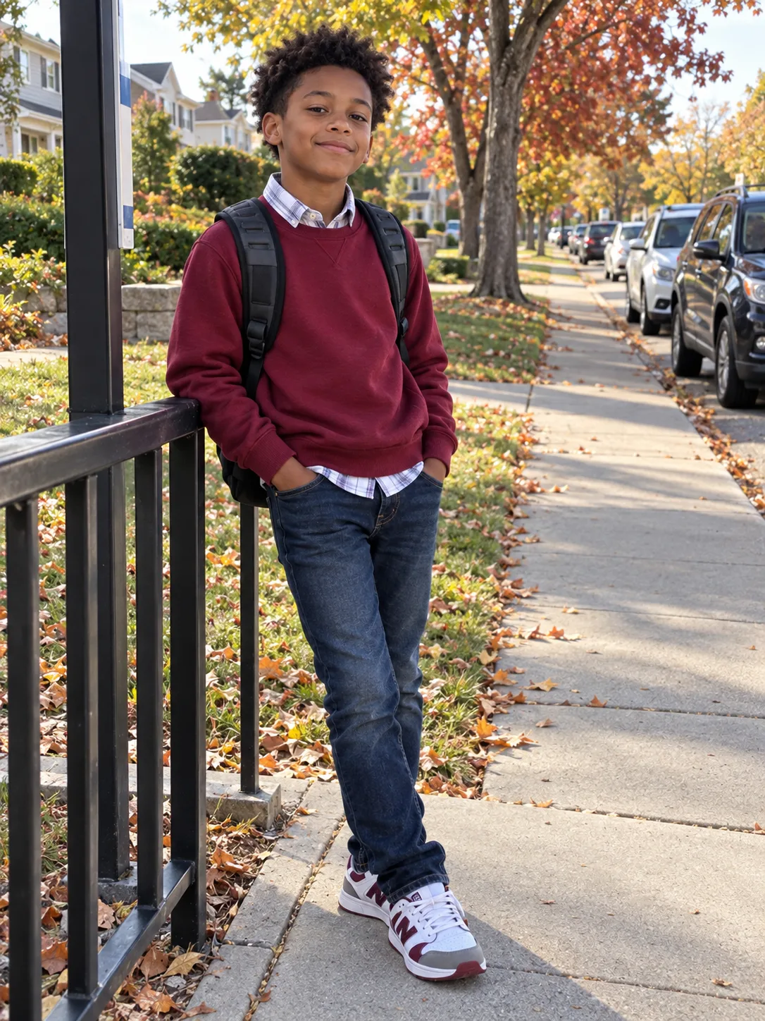 I let my eleven-year-old walk home from school on his own for the first time and he took twenty minutes instead of ten. My neighbour rang me crying — he was three doors down on his knees with a paintbrush.