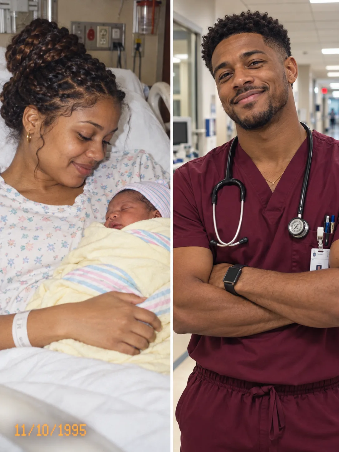 My parents made me sign my newborn away at eighteen and I spent thirty-one years looking for him. The surgeon who operated on me last week leaned over my chart and my grandmother's silver cross swung out of his collar.