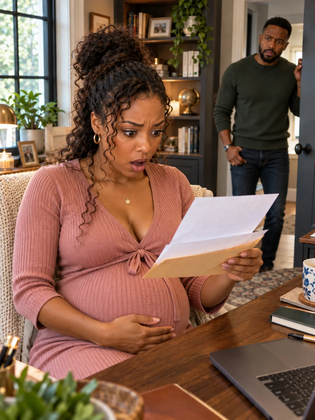 My husband said for ten years that he never wanted children, and then I got pregnant at thirty-eight and he was overjoyed. At six months I found a folder on his desk with my name on the tab.