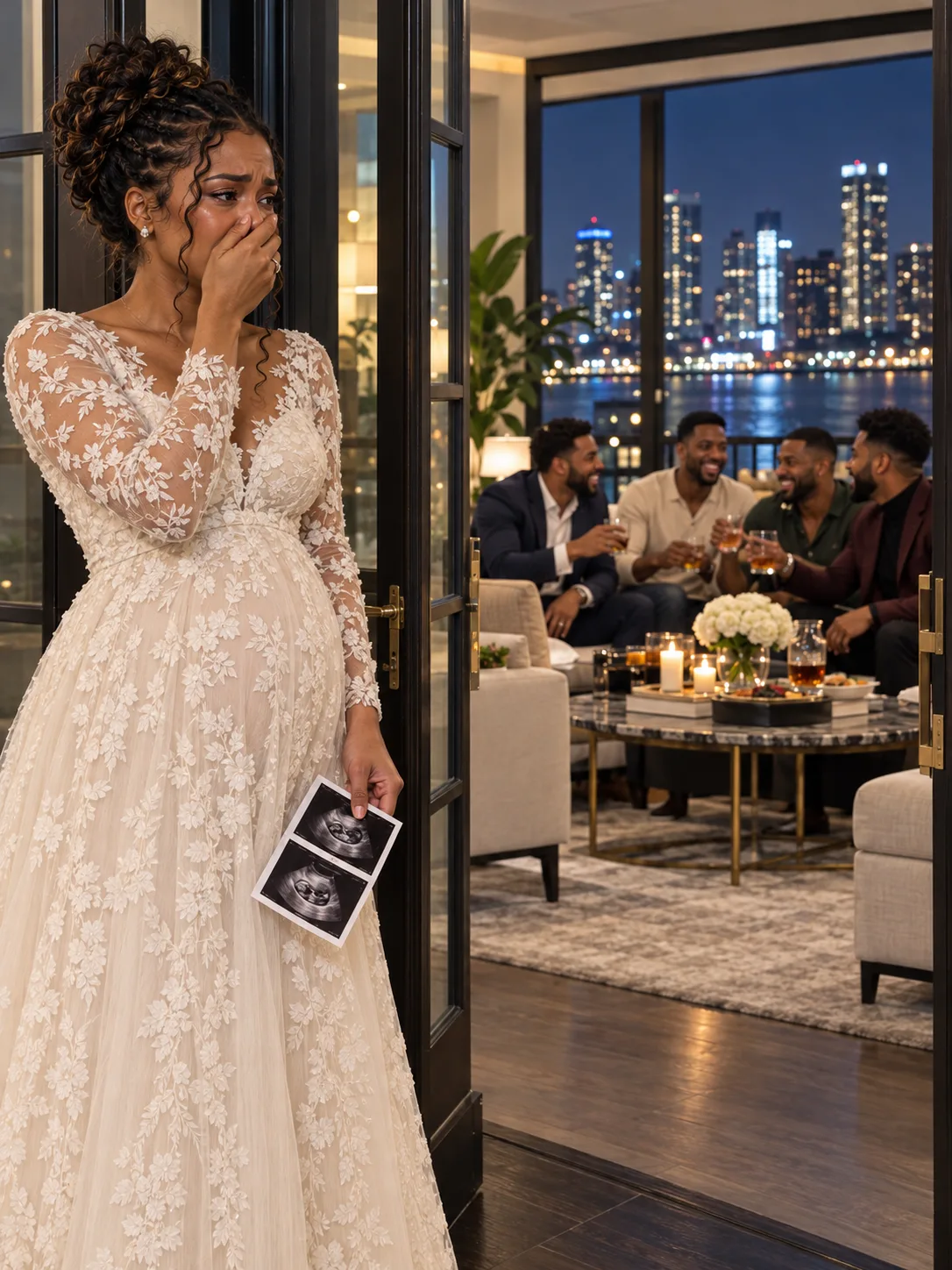 Six months pregnant with triplets I stood in a hotel corridor and heard my husband tell his friends the babies weren't ours. He came to the hospital with a consent form in my name dated three years before we met.