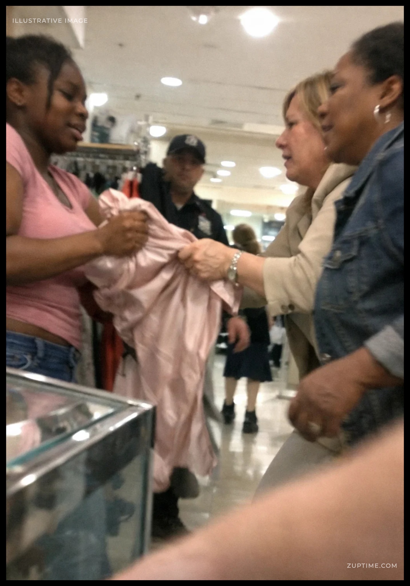 The manager of a fashion store tries to intimidate a young Black woman — but her mother shows up and makes her regret it.