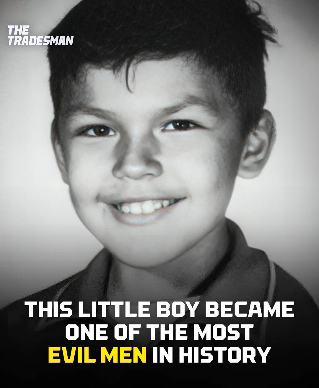 The Little Boy In This Photo Grew Up To Be One Of America’s Most Evil Men