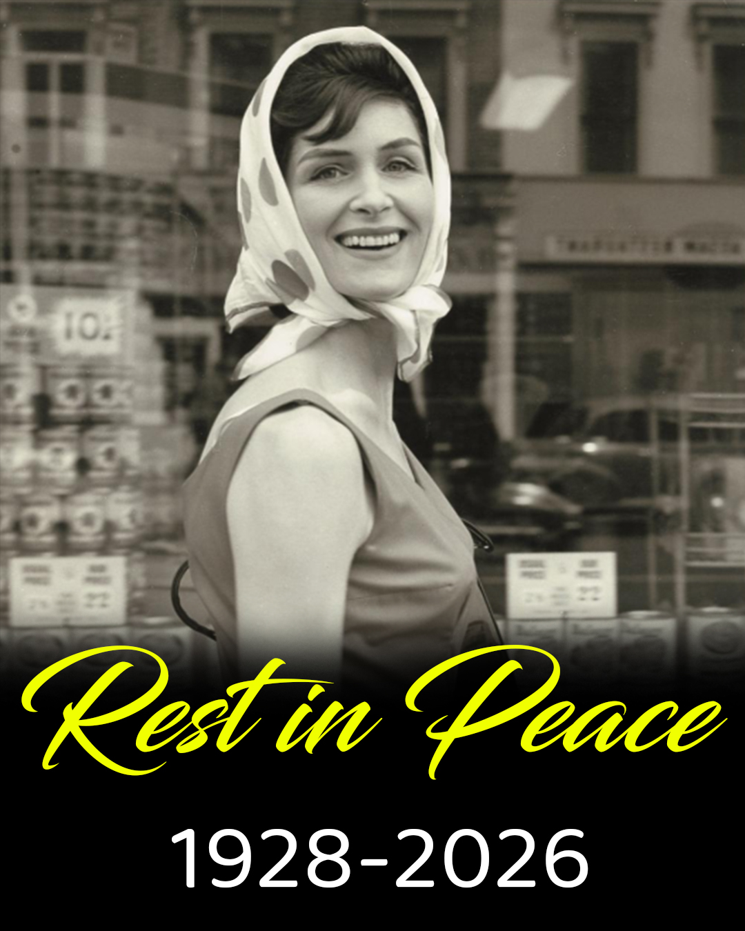 ICON DEAD 😭💔 With heavy hearts, we announce the passing of this groundbreaking woman