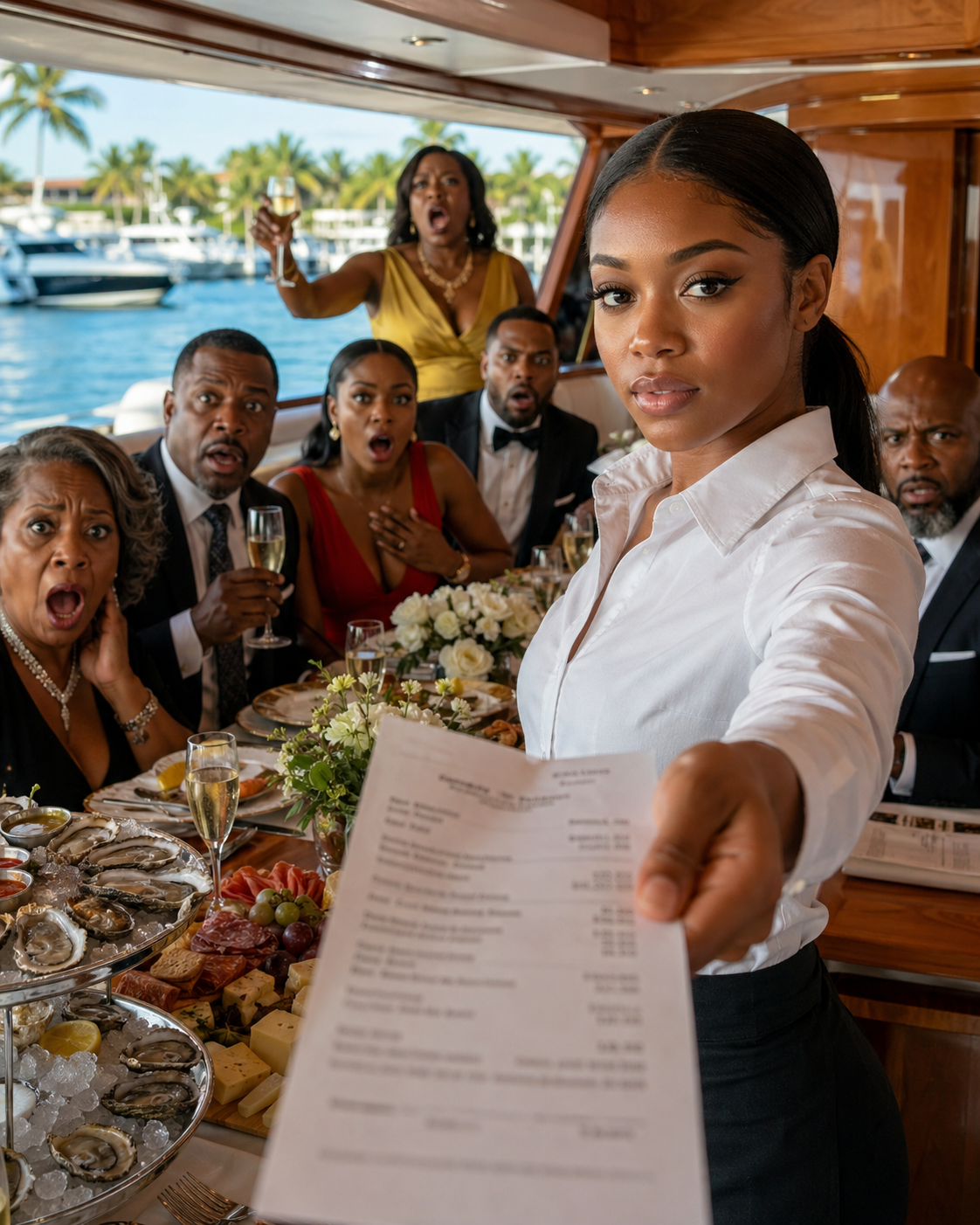Mother-in-law threw unpaid “small” party at my restaurant, m0cked me as servant. I dropped a $48K bill beside her champagne—then her phone lit up: Ethan calling.
